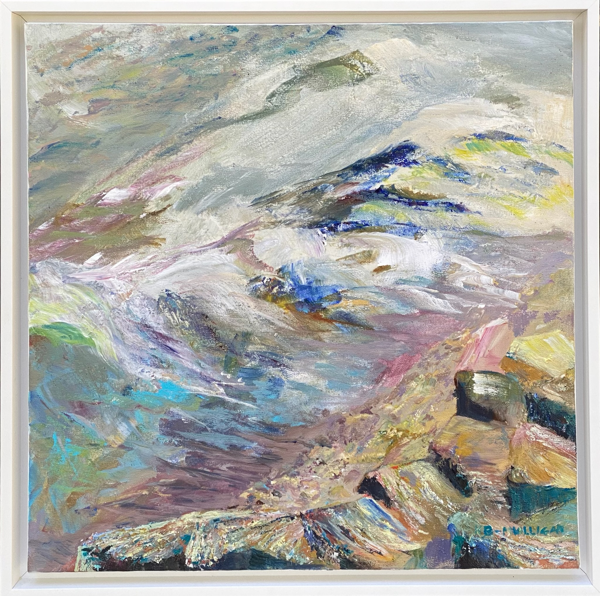 acrylic painting on canvas